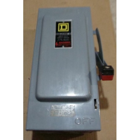 SQUARE D SAFETY SWITCH HU361