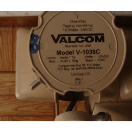 VALCOM WATT HORN V-1036C