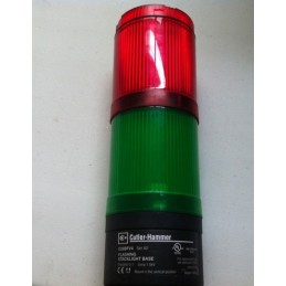 CUTLER HAMMER E26BFV4 STACKLIGHT ASSEMBLY RED,GREEN LIGHTS