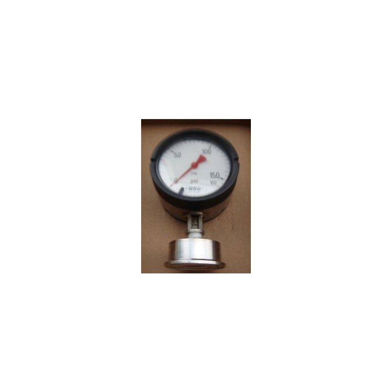 USG PRESSURE GAUGE 316L 0-160 PSIG