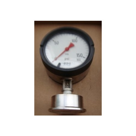 USG PRESSURE GAUGE 316L 0-160 PSIG