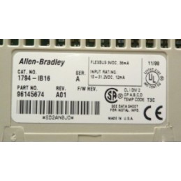 ALLEN BRADLEY DC INPUT MODULE 1794-1B16