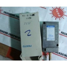 FESTO MFH-5-1/4 SOLENOID VALVE 2.2-8BAR 20-120PSI MANUAL OVERRID