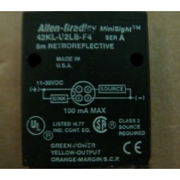 ALLEN BRADLEY MINISIGHT 5M RETROREFLECTIVE 42KL-U2LB-F4