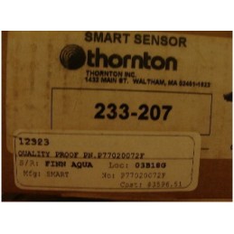 THORNTON SMART SENSOR P77272F 233-207