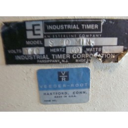 INDUSTRIAL TIMER CORP S 30MIN