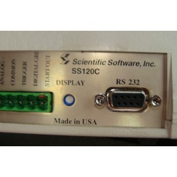 SCIENTIFIC SOFTWARE  SS120C CHROMATOGRAM ULTRA RESOLUTION SIGNAL