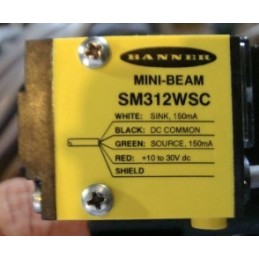 BANNER MINI-BEAM SM312WSC