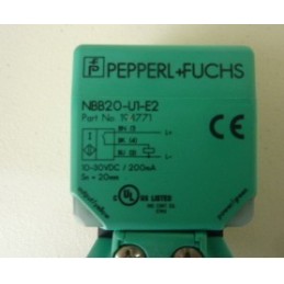 PEPPERL + FUCHS NBB20-U1-E2 INDUCTIVE SENSOR DC