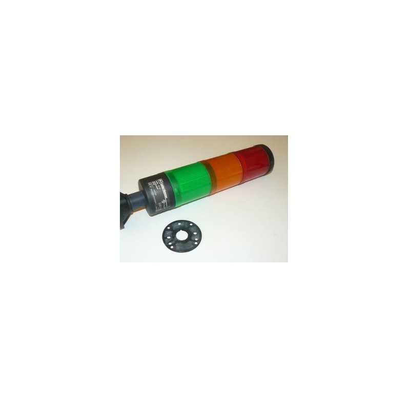 CUTLER HAMMER E26BL STACKLIGHT ASSEMBLY RED,ORANGE,GREEN LIGHTS