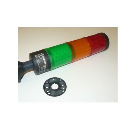 CUTLER HAMMER E26BL STACKLIGHT ASSEMBLY RED,ORANGE,GREEN LIGHTS