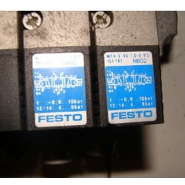 FESTO DOUBLE SOLENOID VALVE MTH-5/3G-7.0-S-VI