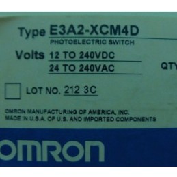 OMRON E3A2-XCM4D PHOTO SWITCH