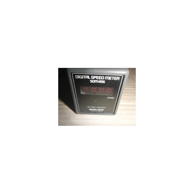 ORIENTAL MOTOR DIGITAL SDM496 SPEED METER