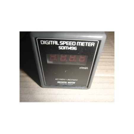 ORIENTAL MOTOR DIGITAL SDM496 SPEED METER