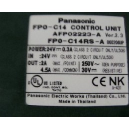 PANASONIC FP0-C14 CONTROL UNIT