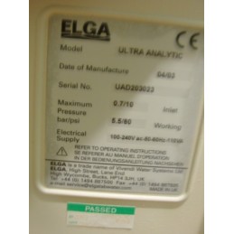 ELGA PURE LAB ULTRA