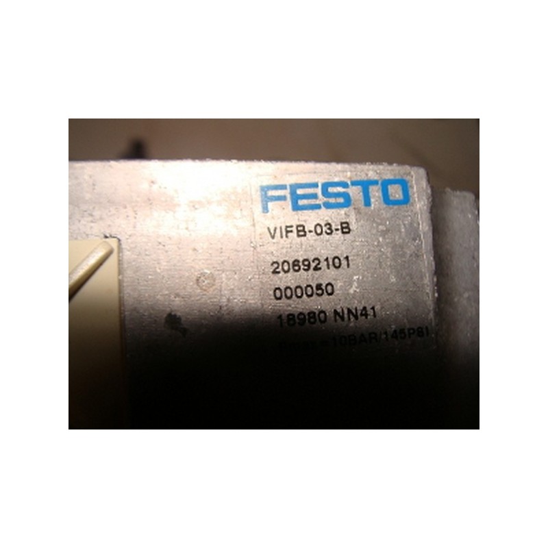 FESTO VIFB-03-B VALVE TERMINAL BLOCK