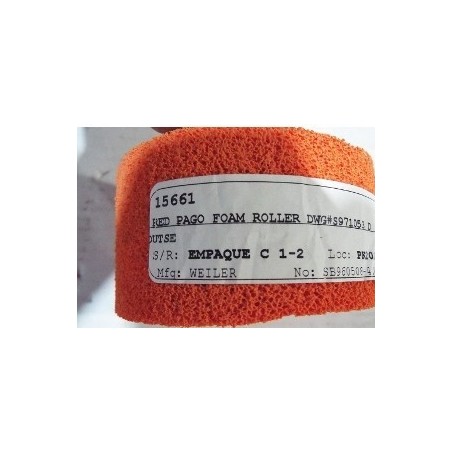 RED  FOAMROLLER SB960508-4 ,0