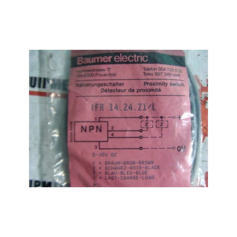 BAUMER ELECTRIC IFR-14.24.21/L 