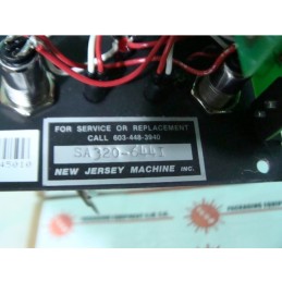 NEW JERSEY MACHINE INC. STATE PANEL SA320-644I