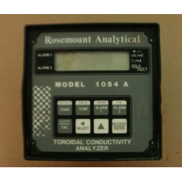 ROSEMOUNT ANALYTICAL TOROIDAL CONDUCTIVITY ANALYZER 1054A