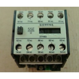 Siemens 3TH8394-0B Relay: 4NO/4NC Contacts, 24VDC Coil Voltage