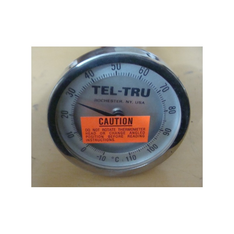 TEL-TRU THERMOMETER -10°C to 110°C