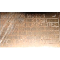 TECO N0404 INDUCTION MOTOR TYPE AEFANE