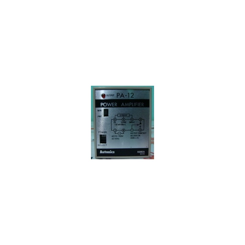 AUTONICS  AMPLIFIER PA-12