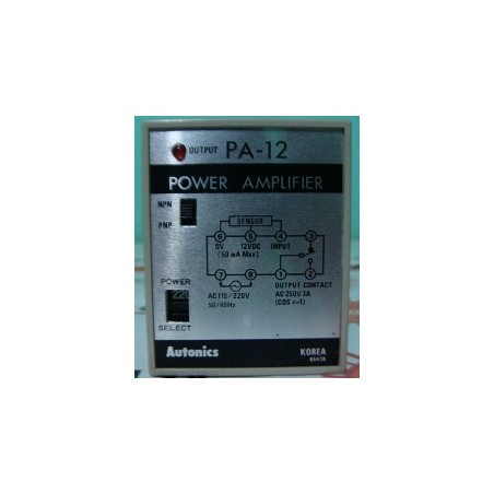 AUTONICS  AMPLIFIER PA-12