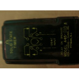 STRUTHERS DUNN SOLID STATE TIMER RELAY A45-010A