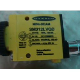 BANNER MINI BEAM SCANNER SM312LVQD