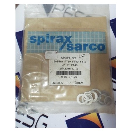 SPIRAX SARCO 0660085 15-258MM FT10 FT43 FT11