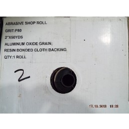 ABRASIVE SHOP ROLL 2"50YDS