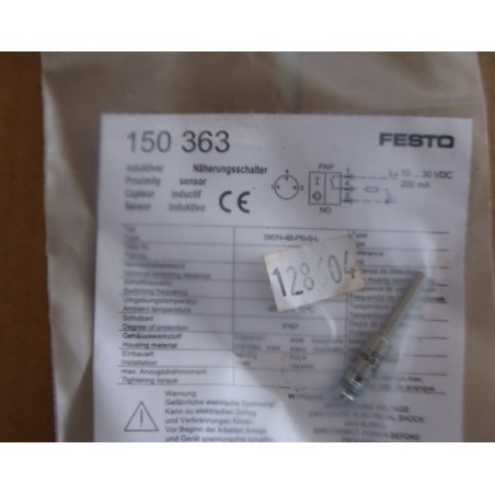 FESTO 150363 PROX PROXIMITY SWITCH SENSOR