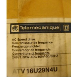 TELEMECANIQUE AC DRIVE ATV16U29N4U 