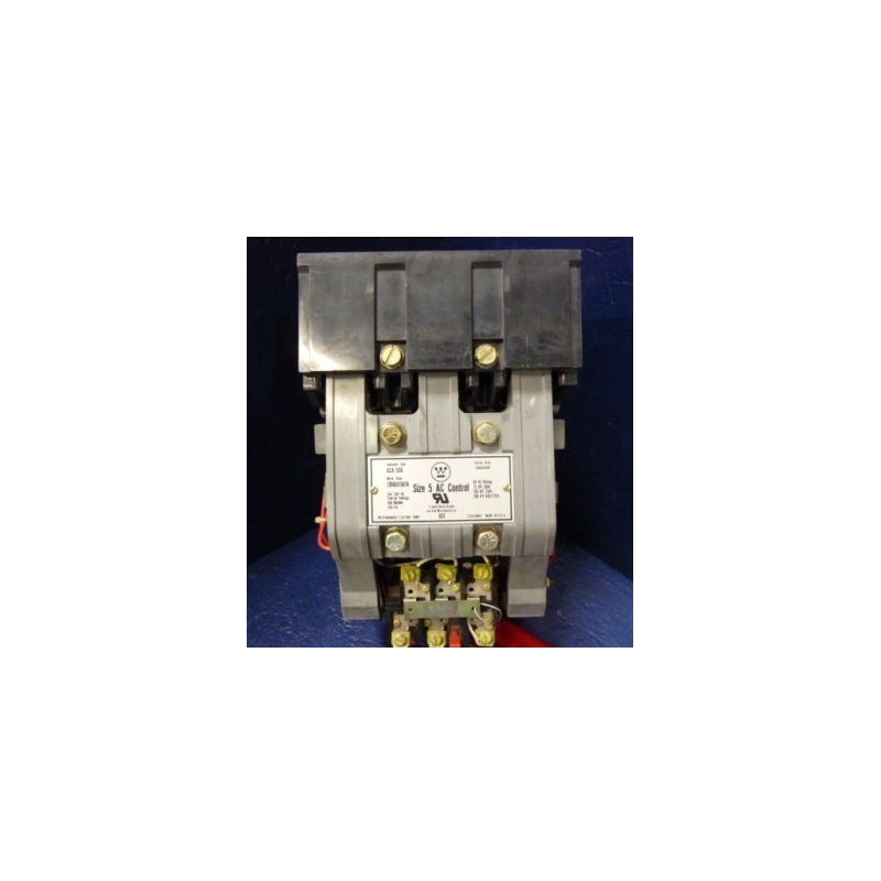 WESTINGHOUSE GCA-530 CONTACTOR SIZE5 200HP 600VAC