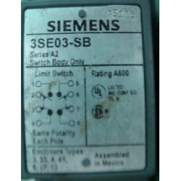 Siemens 3SE03-SB Switch: Model 3SE03-SB