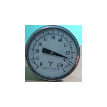 ASHCROFT 0-100 °F THERMOMETER K/1