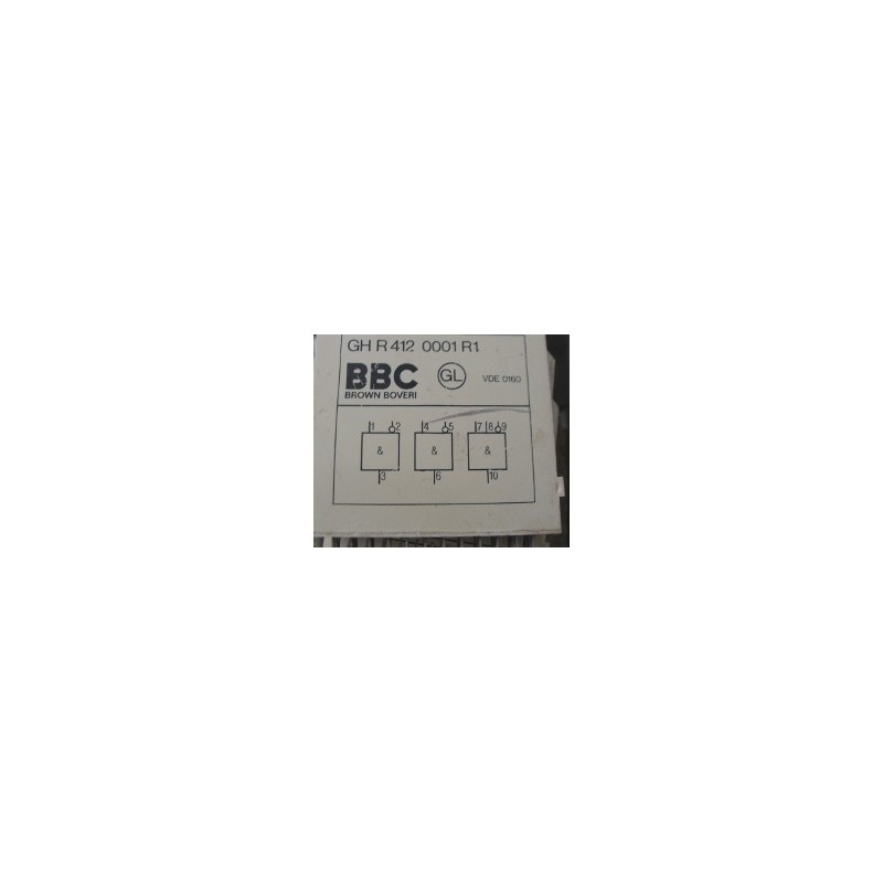 BBC LOGIC CARD GH R 412 0001 R1