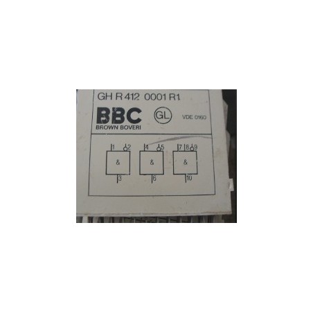 BBC LOGIC CARD GH R 412 0001 R1