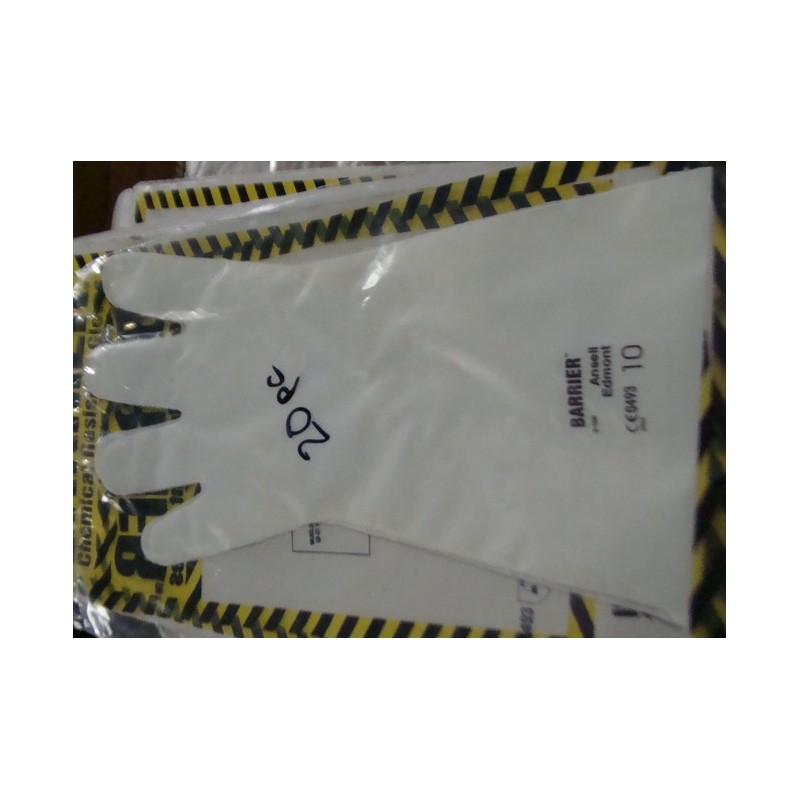 BARRIER CHEMICAL RESISTANT GLOVES 2-100