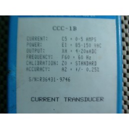 ROCHESTER INSTRUMENT SYSTEMS CCC-1B CURRENT TRANSDUCER