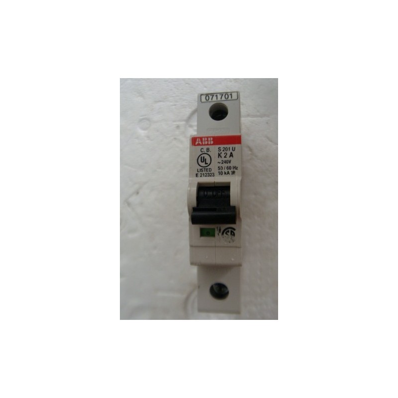 ABB CIRCUIT BREAKER S201 K2A