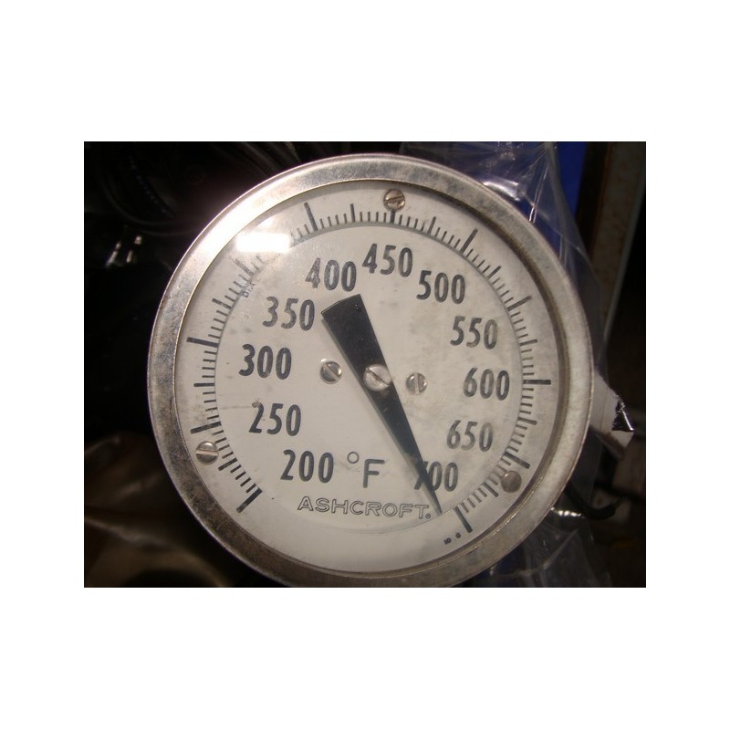 ASHCROFT THERMOMETER 200-700 °F