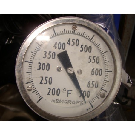 ASHCROFT THERMOMETER 200-700 °F