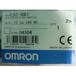 "Omron E3Z-R81: Durable 4m NPN Output Photoelectric Sensor, IP67 Rate