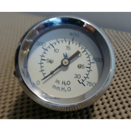 PRESSURE GAUGE 0-750 mmH2O