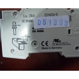 Siemens Circuit Breaker 5SY4216-8: Model 5SY4216-8